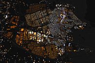 Kaart van Ede abstract van Maps Are Art thumbnail