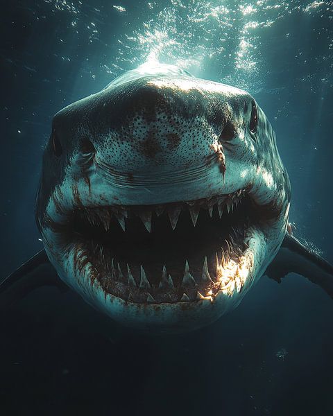 Gesichtsmonster Hai von mlaelaty 23