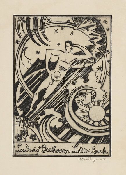 August Babberger - Ludwig van Beethoven Lieder-Buch (1917) by Peter Balan