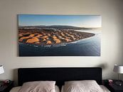 Klantfoto: Duinen aan zee bij zonsopgang van Markus Lange