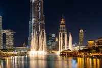 De fontein van Dubai