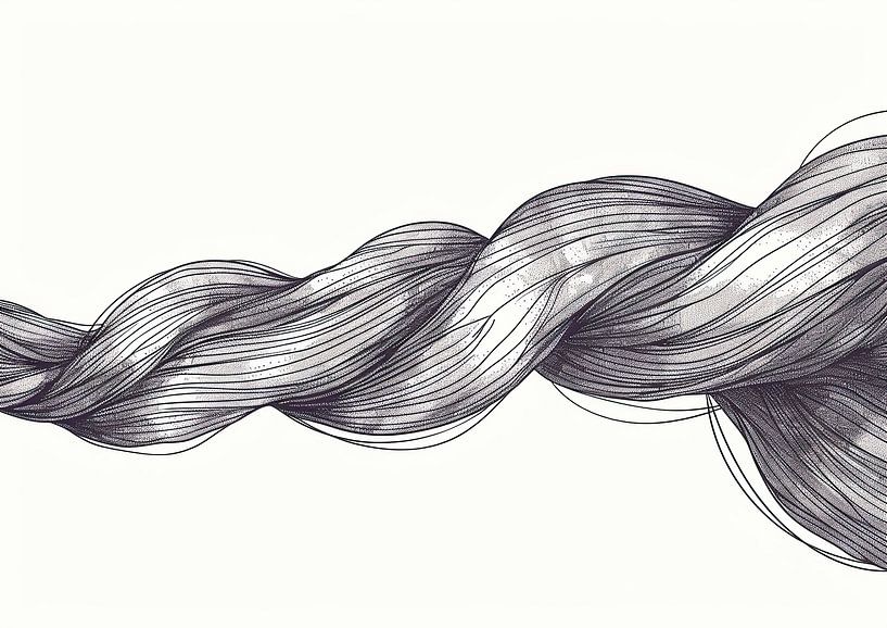 Modern Lines | Modern von ARTEO Gemälde