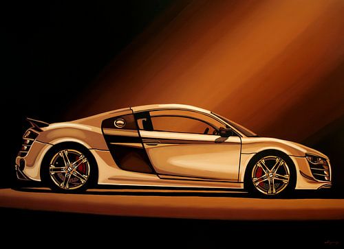 Audi R8 2007 Schilderij