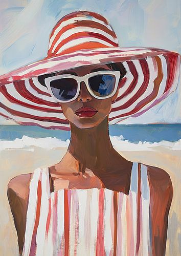 Mode zomer strand zee hoed