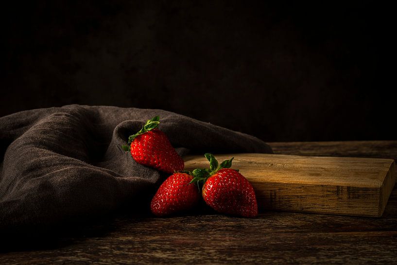Strawberry Still Life by Annemieke Nierop