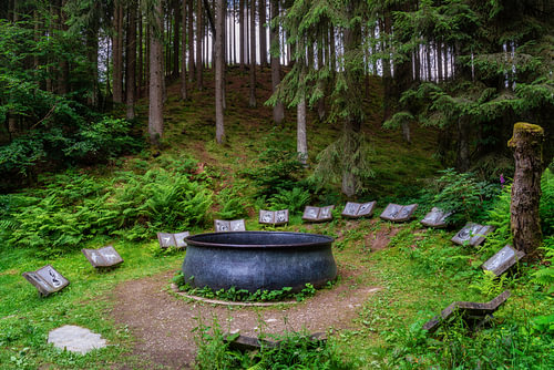 The witches' square near Oberkirchen (Schmallenberg)