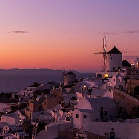 Santorini by Frans Bouvy