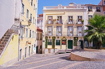 Lisbonne- Quartier d'Alfama sur Carolina Reina