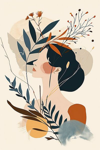 Botanica | Portrait moderne par La collection ARTEO