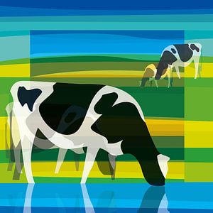 Kühe (stilistisch) von Color Square