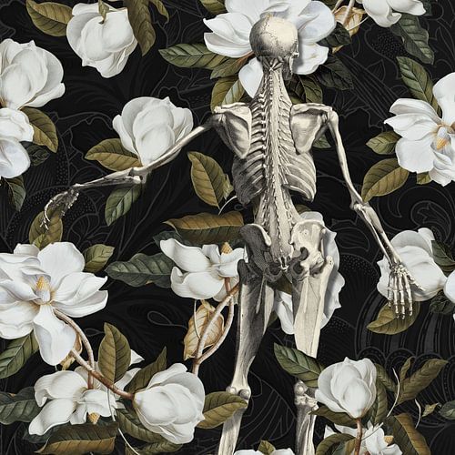 a Collage of Life and Death