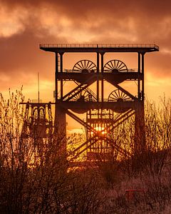Frühschicht auf Gneisenau – Sonnenaufgang über Dortmund