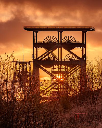 Service du matin sur le Gneisenau – Lever du soleil sur Dortmund sur Frank Heldt