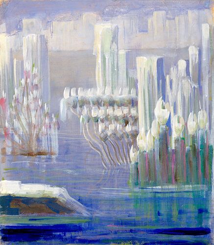 Mikalojus Konstantinas Čiurlionis - Schepping van de Wereld VI (cyclus van 13), 1906