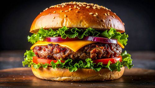 Un délicieux hamburger sur Mustafa Kurnaz