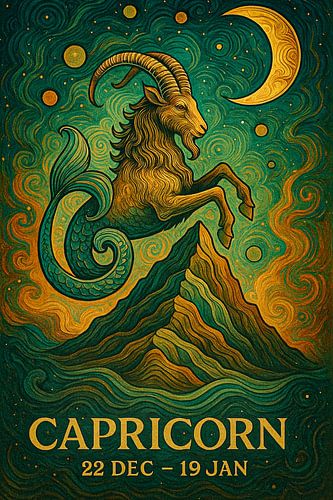 Capricorn — Climber of Cosmic Heights