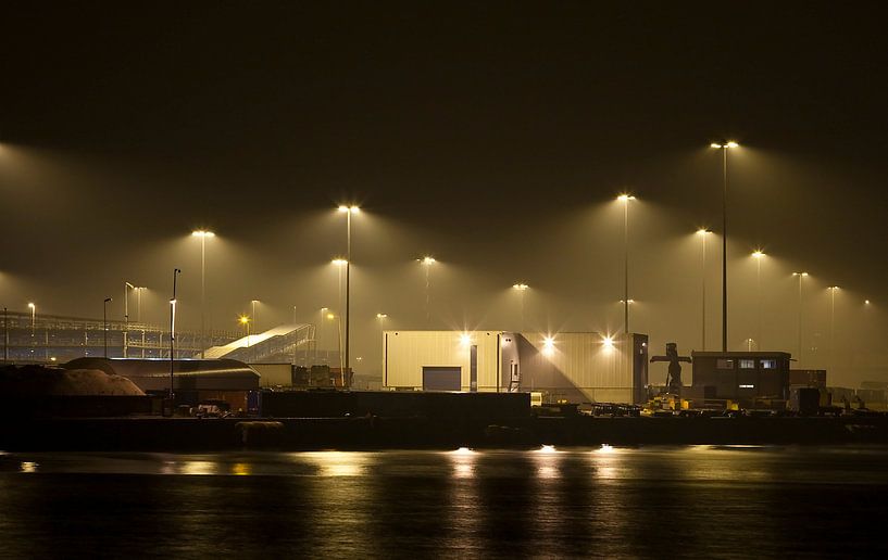 Nächtliche Industrie in der Botlek von Guido Akster