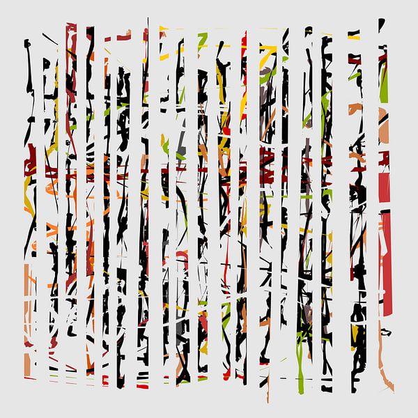 Abstract composition 1009 by Angel Estevez