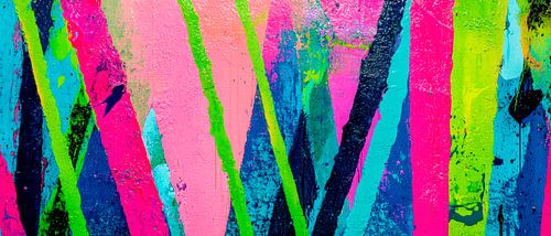 Levendige kleurenstructuren - Abstract