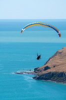 Paragliding with a view