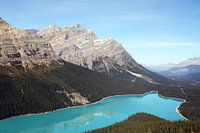 Blauer See in Kanada