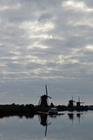 Kinderdijk, Alblasserdam, die Niederlande - Mühlenerbe
