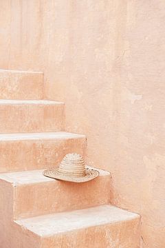 Roze kleurige muren in Marrakech