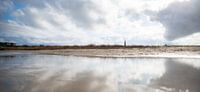Puddle on the beach
