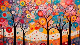 Colorful Forest Dreamscape 1