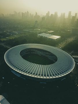 Stadion in Jakarta van Tim Heestermans