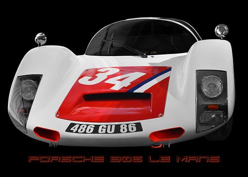 Porsche 906 Le Mans by aRi F. Huber