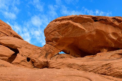 De surrealistische Valley of Fire in Nevada