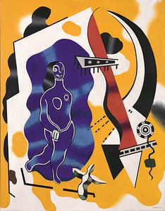 Fernand Léger, Die blaue Tänzerin, 1930