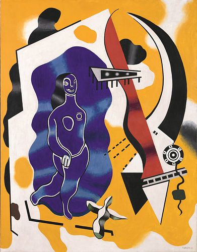 Fernand Léger, De blauwe danseres, 1930