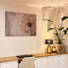 Customer photo: Dandelion by Bert Nijholt, on ArtFrame