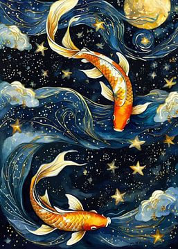 Duo Koi - Sternennacht-Thema