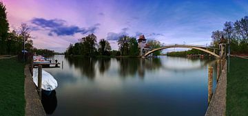 Insel der Jugend Berlin zum Sonnenuntergang