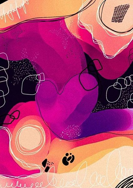 Abstract Painting 01 by Nomi Morina