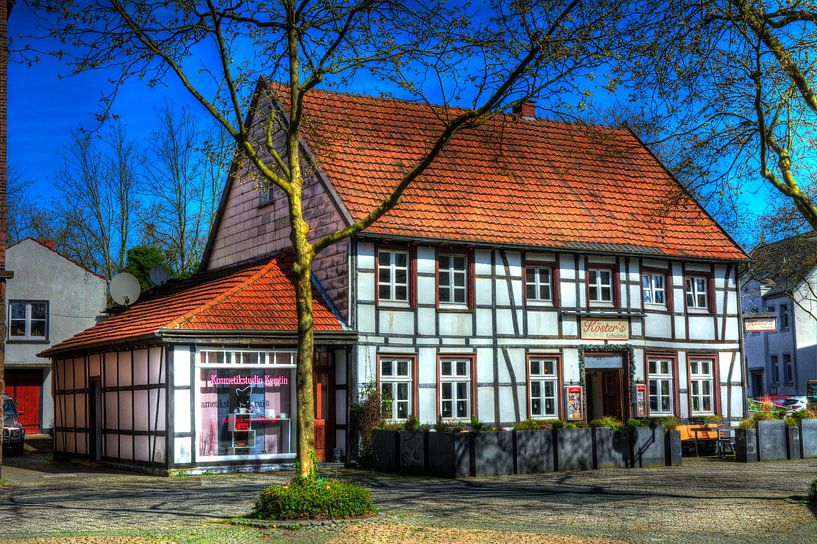 Pittoresque maison à colombages par Edgar Schermaul