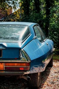 Citroën SM klassischer französischer Sportwagen Rückansicht