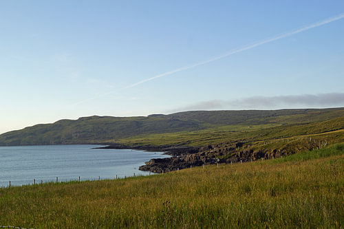 Meer bij kasteel Eilean Donan bij Dornie