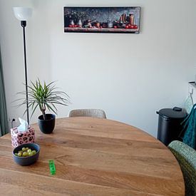 Klantfoto: Keuken 28.6948 van Kunst Kriebels, als artframe