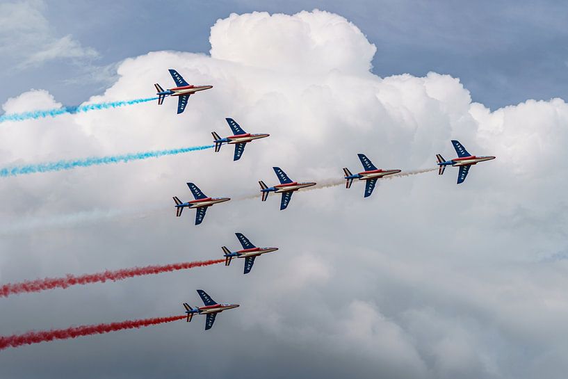 Patrouille de France 2022 in action. by Jaap van den Berg