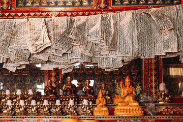 Boeddhabeelden in Tibetaans klooster van Your Travel Reporter