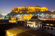Jodhpur fort in India van Jan Schuler thumbnail