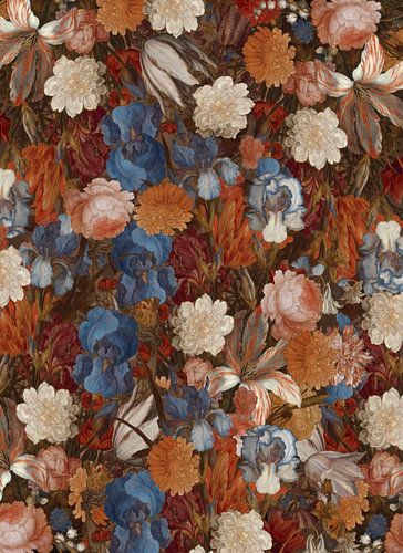 Stilleben mit Blumen, Blumenfeld (Balthasar van der Ast)