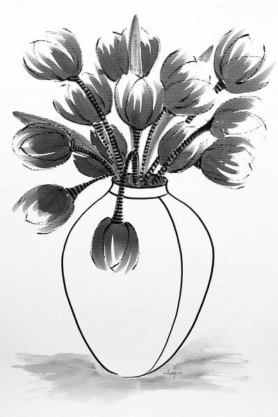 Tulipe par Marije Kalshoven