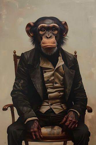 Portrait d'un singe