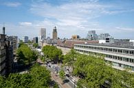 Rooftop uitzicht Rotterdam centrum III van Rick Van der Poorten thumbnail