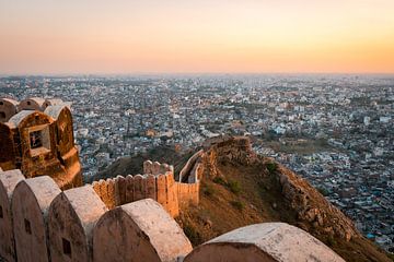 Jaipur Nahargarh Fort by Michiel Dros